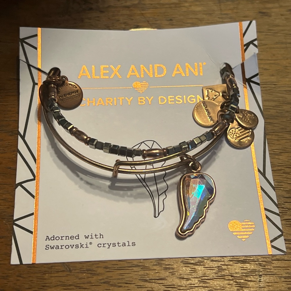 Alex and Ani Charity by Design Bracelet with Swarovski Crystals